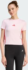 Zdjęcie adidas Koszulka Essentials 3-Stripes Slim Baby Czerwone - Zduńska Wola
