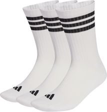 Zdjęcie adidas Skarpety 3-Stripes Cushioned Sportswear Crew 3 Pair Pack Białe - Kielce