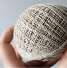 Zdjęcie Kombinat Konopny Przędza Konopna Kordonek 50G Naturalny - Gdynia