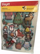 Zdjęcie Joinco Zestaw Naklejek 3D Świąteczne 3+ - Kościan