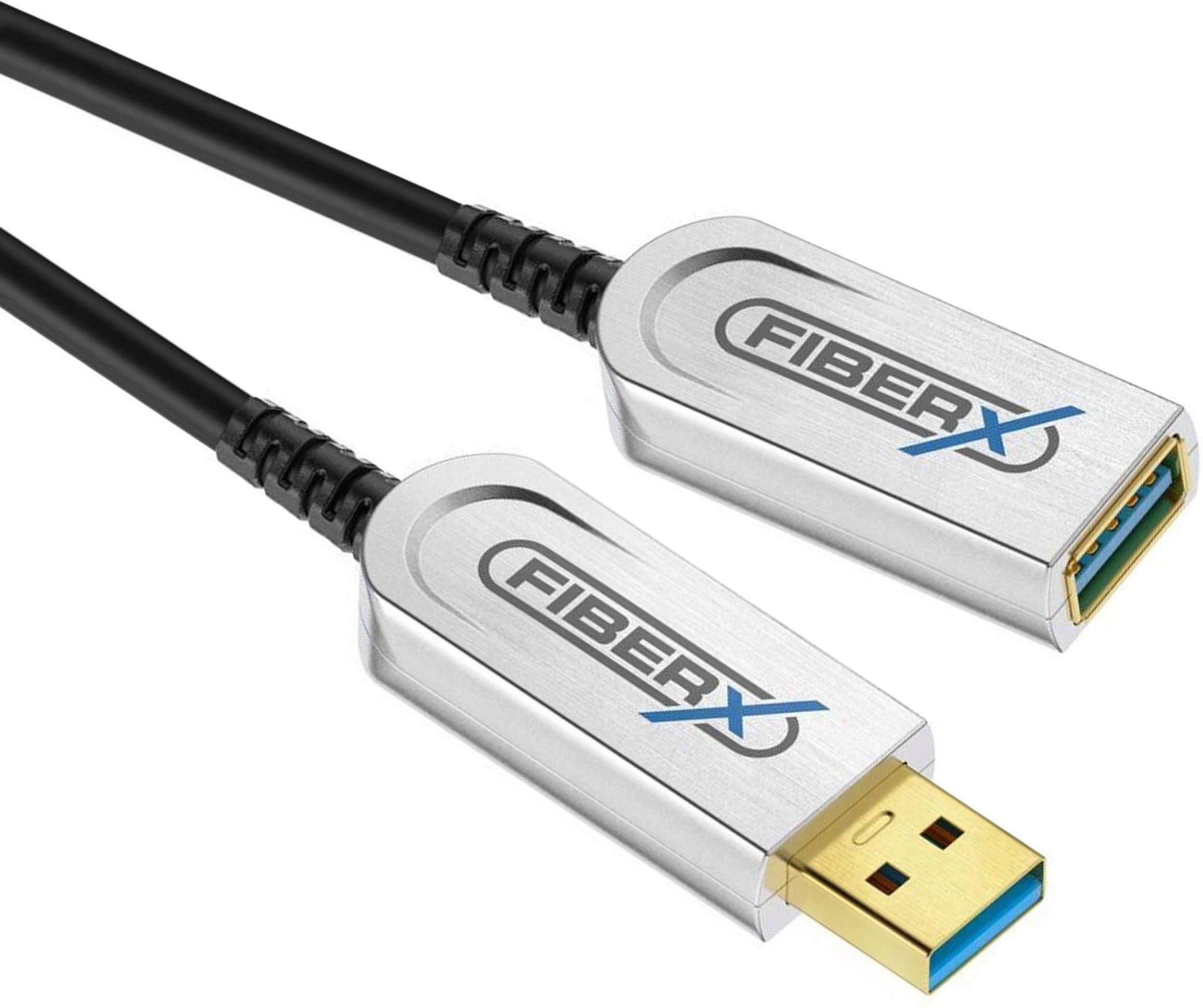 Purelink FXI650-005 Fiberx Przedłużacz Światłowodowy Aoc Usb 3.2 Usb-a ...