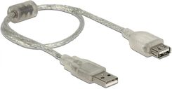 Zdjęcie Delock 82244 kabel USB USB 2.0 0,3 m USB A Przezroczysty - Pruszcz Gdański