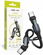 Zdjęcie Mobile Origin Kabel, przewód obrotowy 240W Rotating Cable Usb-c Usb-c - Krynica-Zdrój