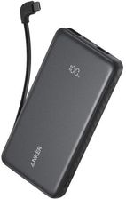Zdjęcie Anker Zolo 10000mAh 22.5W Built-In USB-C Cable Black (A110DH11) - Płock