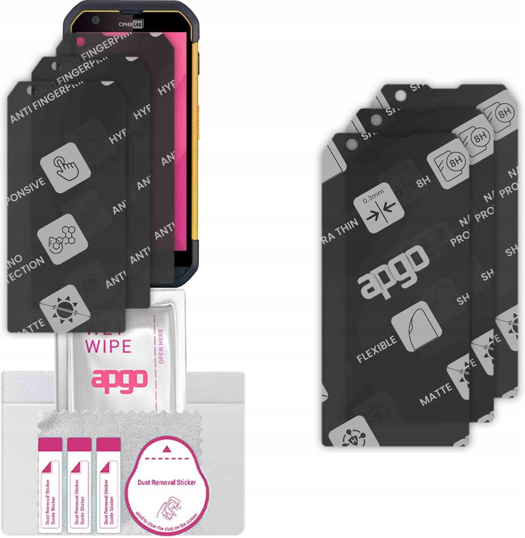 3x Szkło Hybrydowe Matowe do CipherLab RS36, zamiennik hartowanego - opinie  i ceny na Ceneo.pl