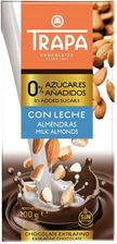 Zdjęcie Trapa Czekolada Mleczna Z Migdałami Bezglutenowa Bez Cukru 100G - Zakroczym