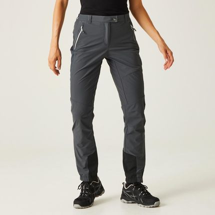 Regatta Spodnie Trekkingowe Damskie Mountain Szare