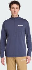 Zdjęcie adidas Koszulka Terrex Multi Climacool 1/2 Zip Long Sleeve Niebieskie - Nowe Skalmierzyce