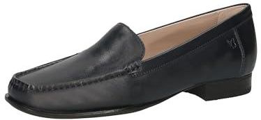 CAPRICE Damskie klapki ze skóry eleganckie, Ocean Nappa, 38.5 EU