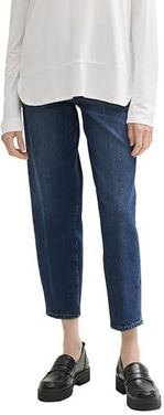 TOM TAILOR Damskie dżinsy Barrel Mom Fit, 10282 – Dark Stone Wash Denim, 27W / 28L