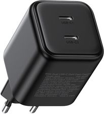 Zdjęcie Ugreen Ładowarka Dual Usb-C 45W X526 Czarny (65058) - Dąbrowa Białostocka