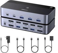 Zdjęcie Ugreen Switch Przełącznik Kvm Displayport 2 In 2 O Ak700 (55851) - Kraków