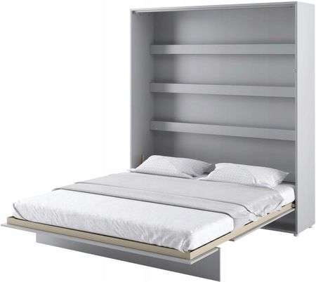 Lenart Półkotapczan Pionowy Łóżko Bed Concept 180X200 Szare Bc-13 1881449386