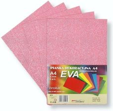 Zdjęcie Pianka Brokatowa A4 Eva Pastel. Róż Biodegrad. 5Sz - Torzym