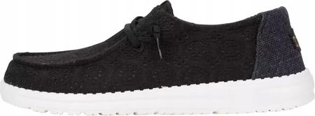 HeyDude Damskie Mokasyny Buty Półbuty Wsuwane Wendy Eyelet Lace 37