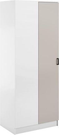 Mebelbos Szafa Narożna L/P Jednodrzwiowa Do Sypialni 82 Biały Kaszmir Kami 14058122