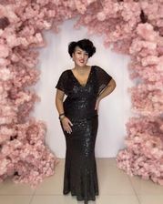 Zdjęcie Sukienka Ramen długa kolor czarny - Alwernia