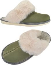 Zdjęcie Kapcie Domowe Ciepłe Zielone 2082 (35) - Wrocław