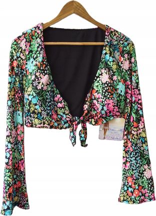 Coco Rave Top Tankini Bikini Kwiaty R. S/M