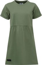 Zdjęcie Sukienka damska LOAP Denisa, denim bawełniany, zielona, S - Strzegom