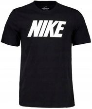 Zdjęcie Nike Koszulka Męska M Nsw Tee Block1 Fs T-Shirt Czarne - Solec Kujawski