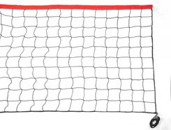 Zdjęcie Aktivsport Siatka Do Siatkówki Supermini 7X1m Pe 33130006 Czerwona Włoska - Solec Kujawski