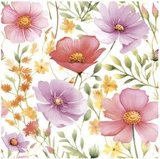 Zdjęcie Pol-Mak Serwetki Maki 33X33 Romantic Flower Meadow 59801 - Skawina