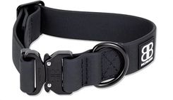 Zdjęcie Bullybillows 4Cm Combat Billowthane Collar Black Wodoodporna Obroża Dla Psa Czarna - Legionowo