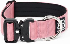 Zdjęcie Bullybillows 4Cm Combat Collar Obroża Dla Psa Z Klamrą Różowa - Milanówek