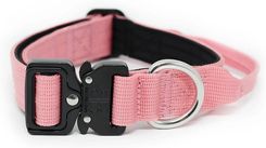 Zdjęcie Bullybillows 2.5Cm Combat Collar Obroża Z Uchwytem Dla Psa Różowa - Halinów