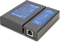 Zdjęcie Tester DIGITUS kabli sieciowych i komunikacyjnych LED, kat.5e-kat.6A, - Sobótka