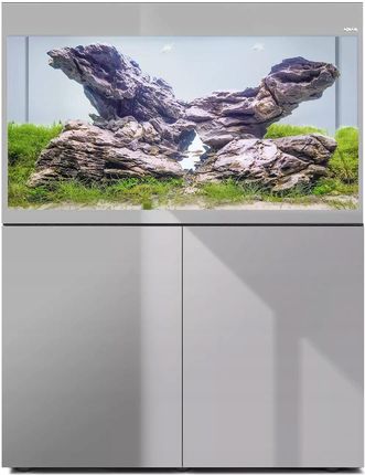 Aquael Akwarium Glossy St 100 D&N Szary Szafka Glossy 132662
