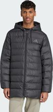Zdjęcie adidas Parka Z Kapturem Essentials Climawarm 3-Stripes Light Down Czarne - Janikowo