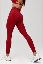 Zdjęcie Rough Radical Damskie Legginsy Bezszwowe Seamless Glow Long Czerwone - Łapy