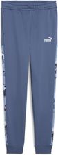 Zdjęcie Puma Młodzieżowe Spodnie Dresowe Essentials Camo Niebieskie - Łódź
