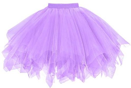 AUYAO Damska spódnica tutu, klasyczna spódnica, baletowa, tiulowa, spódniczka tutu, spódnica w stylu lat 50., balet, elastyczna spódnica taneczna