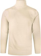 Zdjęcie Elegancki Golf Męski - Brave Soul - Kremowy (Śmietankowy) SWBRSAW25HUMEoatmeal - Jarosław