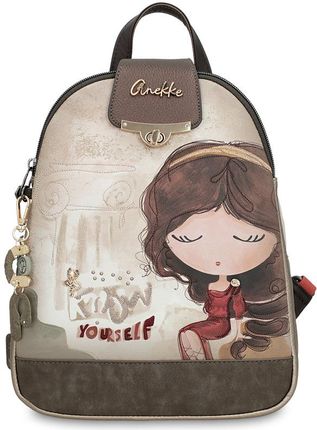 Brązowy Damski Plecak Anekke Edycja Limitowana