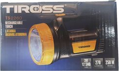 Zdjęcie Tiross Latarka Moc 3W Led Szperacz 1000 Mah 1869001080 - Tykocin