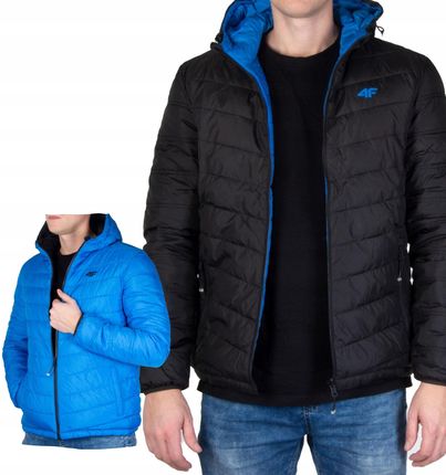 KURTKA 4F DWUSTRONNA NIEBIESKA 4FWAW23TDJAM434