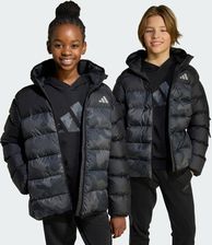 Zdjęcie adidas Kurtka Synthetic Down Allover-Print Kids Czarne - Żerków
