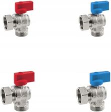 Zawory Basic K�towe Woda 4Szt. Do Pod��czenia Kot�a Gazowego 2 Funkcyjnego 6283925