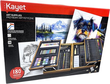 Kayet Zestaw Artystyczny W Walizce 180el.