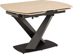 Zdjęcie Actona Stół Morella 120180x90 Czarny Mat / Piasek Marona - Nidzica