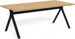 Zdjęcie Actona Stół Bristol 200x100 Czarny Mat / Dąb - Żelechów