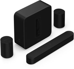Zdjęcie SONOS BEAM (Gen2) + SUB 4 + 2 x ERA 100 Czarny - Dolsk