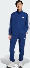 Zdjęcie adidas Dres Sportswear Basic 3-Stripes Woven Niebieskie - Pyskowice