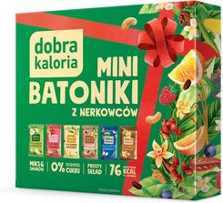 Zdjęcie Dobra Kaloria Mini Batoniki Z Nerkowców Mix Smaków 102g - Chęciny