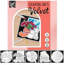 Zdjęcie Papier Aksamitny 5 Arkuszy 18X18Cm - Turek