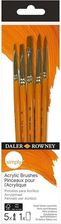 Zdjęcie Zestaw Pędzli Daler Rowney Simply Acrylic 5 Szt Zł - Głogów
